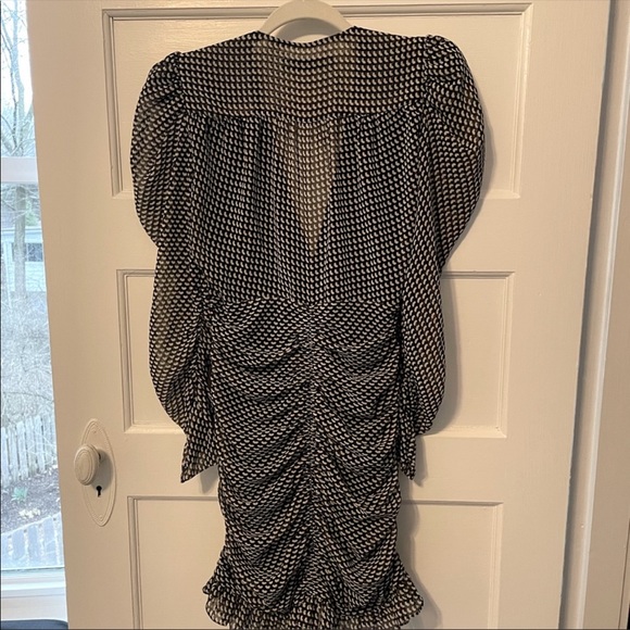 Zara Mini Ruffle Dress - Picture 5 of 6